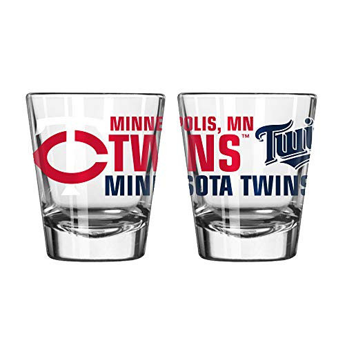 Boelter Minnesota Twins Spirit Shot Glass 2 oz 2 Pack