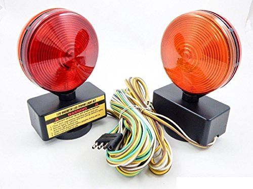 National Standard Products 12v Magnetic Towing Tow Light Kit Trailer Rv Tow Dolly Tail Towed Car Boat Truck 1 Pack