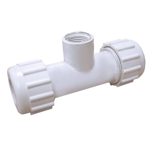 PlumBest C17200R 2-Inch IPS PVC Compression Tee