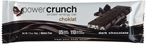 BioNutritional Research Group Choklat Crunch Protein Crisp Bars Dark Chocolate - 1.5 oz 43 g bars - 12 count.GLUTEN FREE