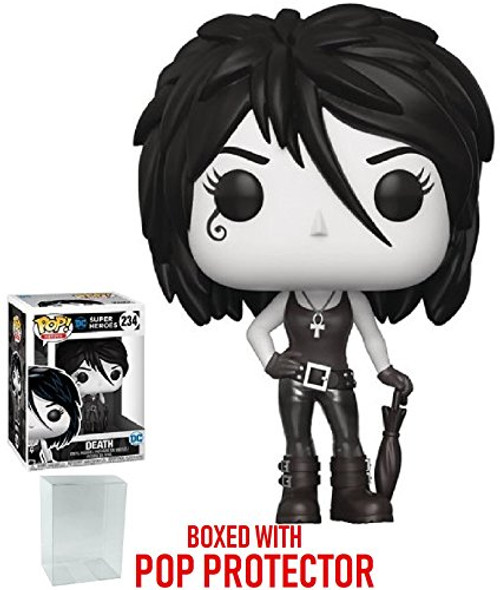 Funko Pop DC Heroes Death PX Exclusive Vinyl Figure Bundled with Pop Box Protector Case Funko Pop DC Heroes Death PX Exclusive Vinyl Figure Bundled with Pop Box Protector Case