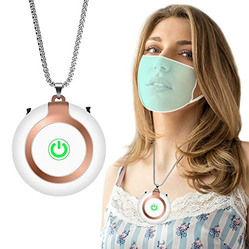 Portable Air Purifier Personal for Home, Mini Wearable Air Purifier Necklace Smoke Eliminator for Kids,Adults and Car, USB Charging Bedroom Office Travel Air Purifier for Smoke, Pets Smell Portable Air Purifier Personal for Home, Mini Wearable Air Purifier Necklace Smoke Eliminator for Kids,Adults and Car, USB Charging Bedroom Office Travel Air Purifier for Smoke, Pets Smell