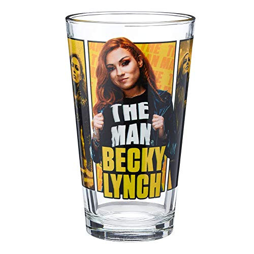 WWE Becky Lynch Superstar Pint Glass Clear