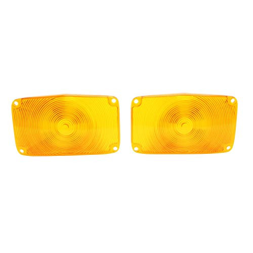 Trim Parts A1385A Parking Light Lens 1956 Parking Light Lens, Amber Amber