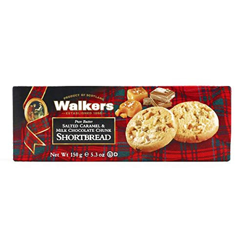 Walkers Salted Caramel and Chocolate Chunk Shortbread Cookies 5.3 oz each 1 Item Per Order, not per case Walkers Salted Caramel and Chocolate Chunk Shortbread Cookies 5.3 oz each 1 Item Per Order, not per case