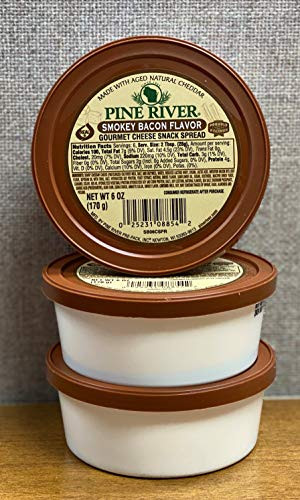 Pine River Smokey Bacon cheese spread 6 oz. - set of 3