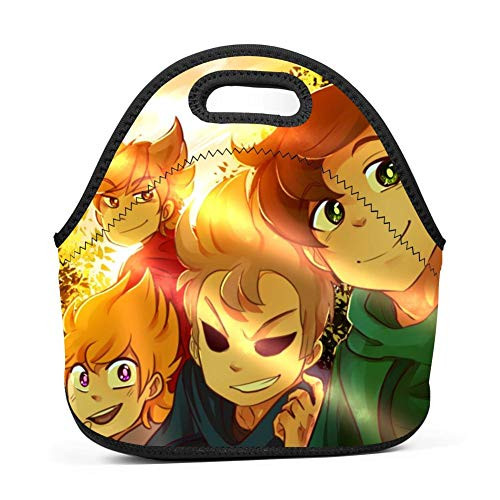 SLBDBDMH Lunchbox Lunch Bag EDD-Sworld Handbag Lightweight Fashion Lunch Tote Bag Insulated Neoprene for School Work Office