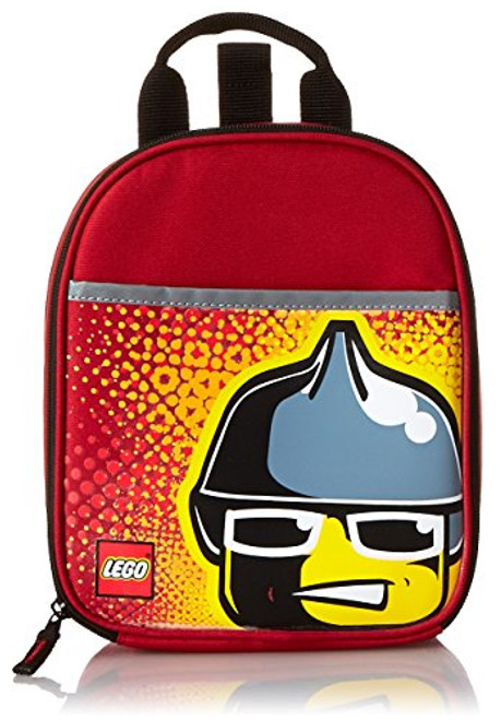 LEGO City Minifigure Vertical Lunch, Red, One Size LEGO City Minifigure Vertical Lunch, Red, One Size