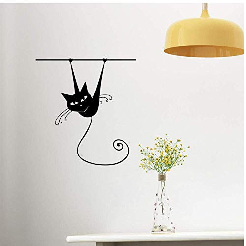 HUJAQ Wall Sticker 2 pcs Cartoon Climbing Wall cat Wall Sticker for Kids Rooms Glass Window Home Decoration Vinyl Mural Lovely Stickers Art Decals Decor HUJAQ Wall Sticker 2 pcs Cartoon Climbing Wall cat Wall Sticker for Kids Rooms Glass Window Home Decoration Vinyl Mural Lovely Stickers Art Decals Decor