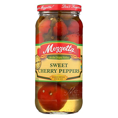 Mezzetta Swt Cherry Peppers - 16 Oz Pack - 6 Case