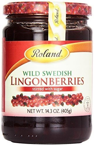 ROLAND FRUIT WILD LINGONBERRY, 14 OZ