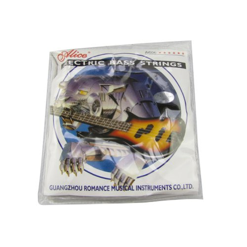 Musiclily Alice Nickel Wound 6-String Electric Bass Guitar Strings Set, Regular Light