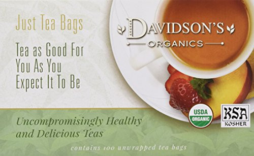 Davidson's Tea Jasmine Flower, 100-Count Tea Bags