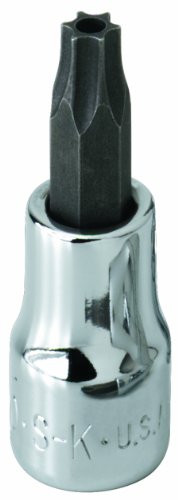 SK Hand Tool 45455 Tamper Proof Torx T55 Drive Bit Socket, 3/8-Inch, Chrome