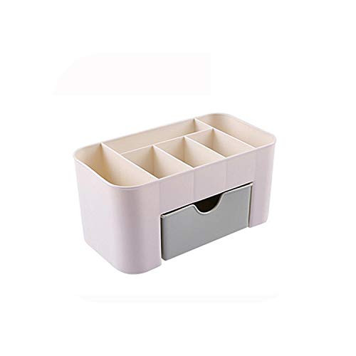 Cosmetic Organizer Green HX Makeup Organizer Box For Cosmetics Desk Office Storage Skin Care Case Lipstick Case Sundries Make Up Jewelry Organizer Box-Green Makeup Box-
