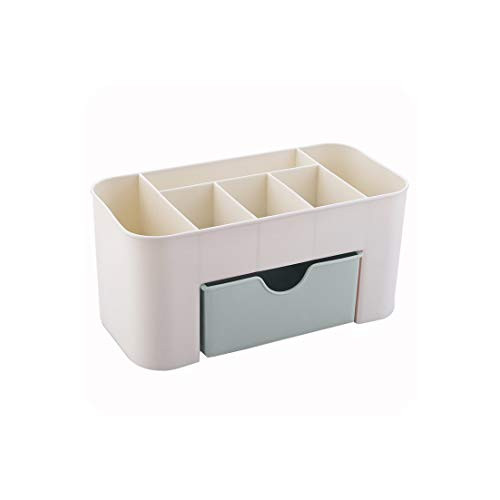 Plastic Makeup Organizer Desktop Storage Box Living Room Home Remote Control Container Cosmetics Case Office Finishing Box,22X10.5X10.5cm 3