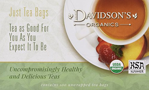 Davidson's Tea Earl Grey, 100-Count Tea Bags