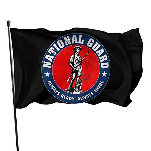 IOHAGA Army National Guard Trained 3x5 Foot Flags Outdoor 3x5 Ft Flag Best Military Flag is Not Damaged Durable