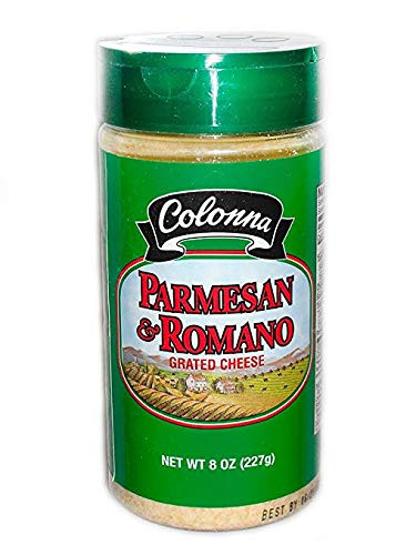 Colonna Parmesan  and  Romano Grated Cheese 8 oz Case of 3