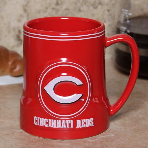 Boelter Brands Cincinnati Reds Coffee Mug - 18oz Game Time