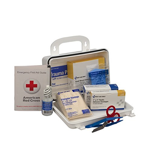 Pac-Kit 6410 76 Piece 10 ANSI Plus Weatherproof Plastic Case First Aid Kit