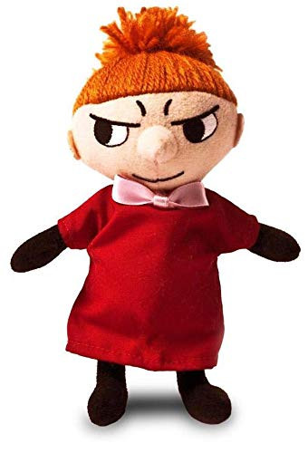 The Moomins Plush Soft Toy - 6.5 Inch Little My with Red Dress