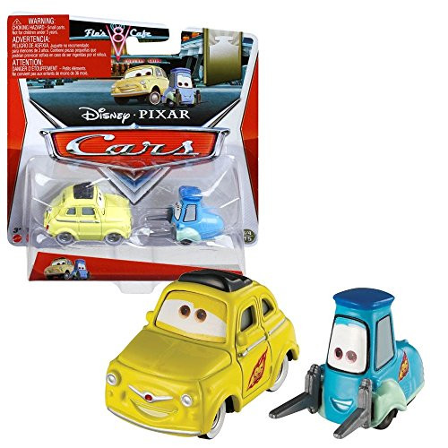 Disney 2013 Pixar Cars Race Team Luigi and Guido 155 Scale Disney 2013 Pixar Cars Race Team Luigi and Guido 155 Scale