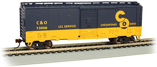 Bachmann Trains - 40' Box Car -Chesapeake and Ohio 13098 - HO Scale Bachmann Trains - 40' Box Car -Chesapeake and Ohio 13098 - HO Scale