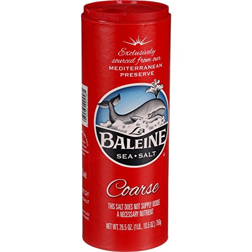 La Baleine Sea Salt - Coarse - 26.5 oz - Case of 3