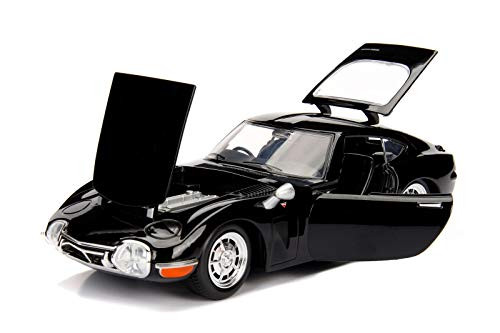 Jada 1967 Toyota 2000GT Coupe Black JDM Tuners 1/24 Diecast Model Car