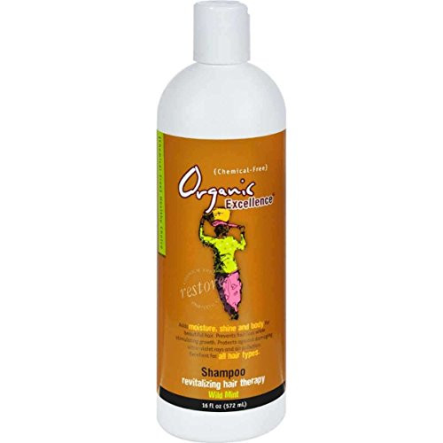 Organic Excellence Mint Shampoo, 16 Ounce