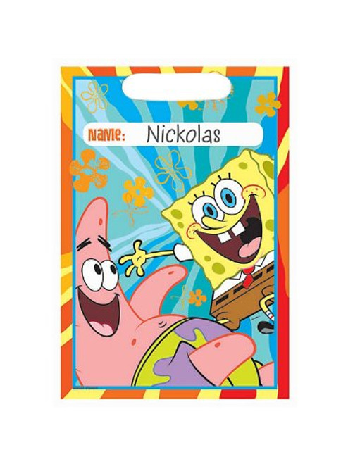 SpongeBob SquarePants Party Loot Bags SpongeBob SquarePants Party Loot Bags