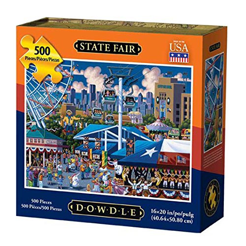 Dowdle Folk Art State Fair Jigsaw Puzzle Dowdle Folk Art State Fair Jigsaw Puzzle