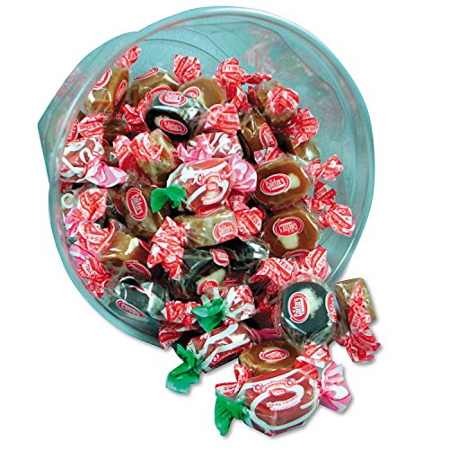 Office Snax 00029 Goetze's Caramel Creams, Lt and Dark Caramel Candy, One 24oz Bowl Office Snax 00029 Goetze's Caramel Creams, Lt and Dark Caramel Candy, One 24oz Bowl