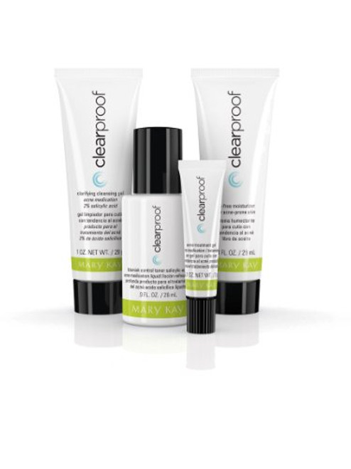Mary Kay Clear Proof Acne System The Go Set - Travel Size Mary Kay Clear Proof Acne System The Go Set - Travel Size