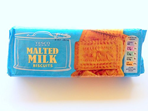Tesco Malted Milk Biscuits 200g Pack of 6
