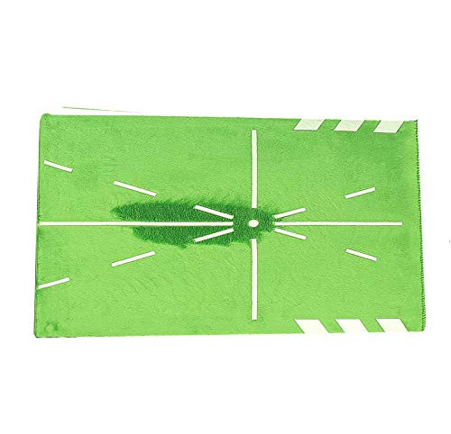 Gallity Golf Training Mat for Swing Detection Batting Training Hitting Mat Mini Golf Practice Mat Training Aid Game Portable Golf Training Turf Mat Gift for Home Office Outdoor Use