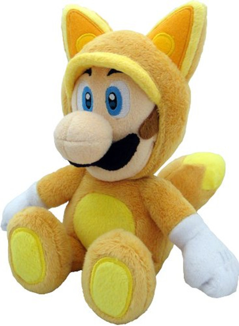 Sanei Super Mario Plush Doll 9inch Kitsune Fox Luigi S Sanei Super Mario Plush Doll 9inch Kitsune Fox Luigi S