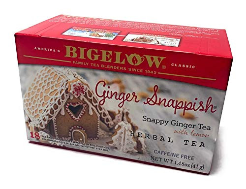 Bigelow Tea - Tea Ginger Snappish - Case of 6-18 Bag