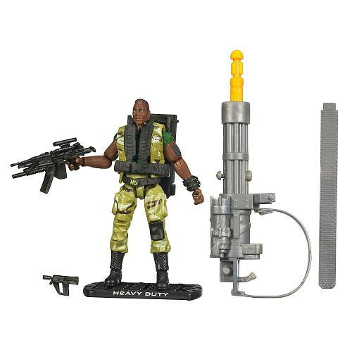 G.I. Joe The Rise of Cobra 3 3/4inch  Action Figure Heavy Duty Heavy Weapons Specialist