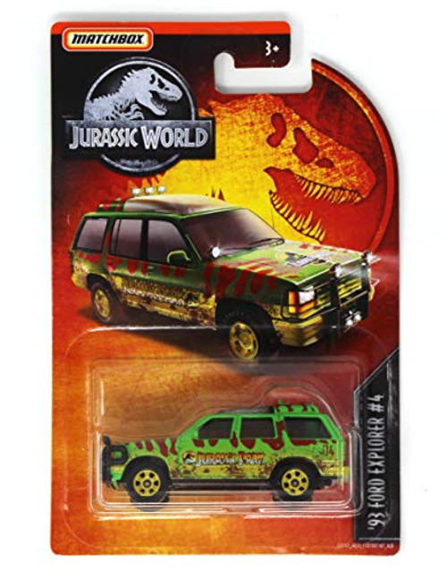 Matchbox Jurassic World '93 Ford Explorer 4