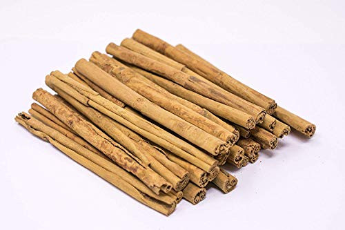 Organic Real Ceylon Sri Lanka Cinnamon Sticks, 5 Inch,9 Oz, Premium Grade, Freshly Packed - 255g
