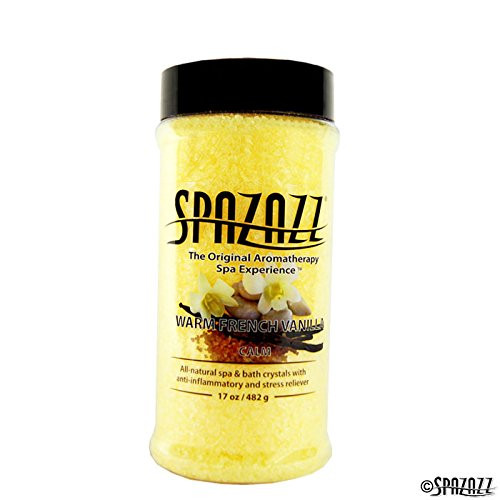 Spazazz 7368C Spa and Bath Crystals, French Vanilla