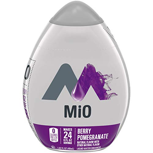 Mio Berry Pomegranate Liquid Water Enhancer Drink Mix 1.62 fl oz Bottle, Set of 4