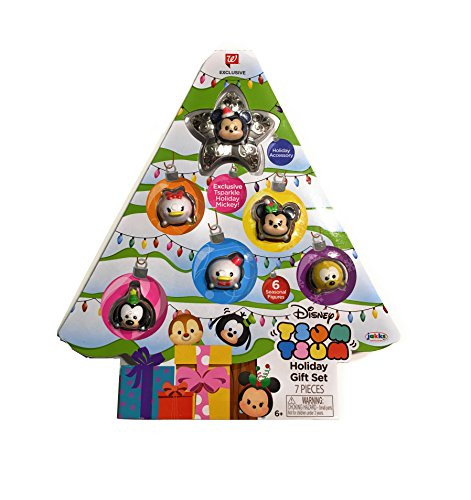 Disney Tsum Tsum Holiday Gift Set 2017 - Set of 7Walgreen's Exclusive Sparkle Mickey