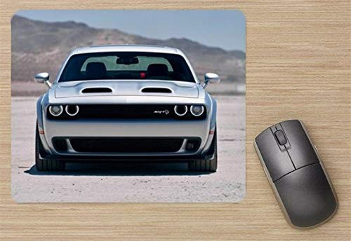 Dodge Challenger SRT Hellcat 2019 Mouse Pad, Printed Mousepad