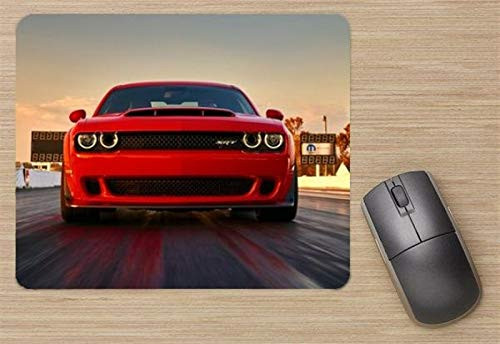 Dodge Challenger SRT Demon 2018 Mouse Pad, Printed Mousepad