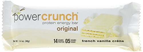 Power Crunch French Vanilla Creme 12 bars. 1.4 Ounce 12 Count