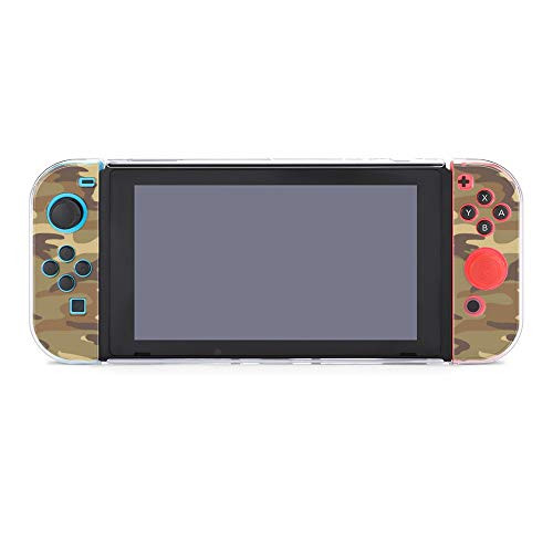 Protective Case Cover for Nintendo Switch Camouflage Four Colors Military Dockable Case Compatible with Nintendo Switch Console and Joy-Con Controller