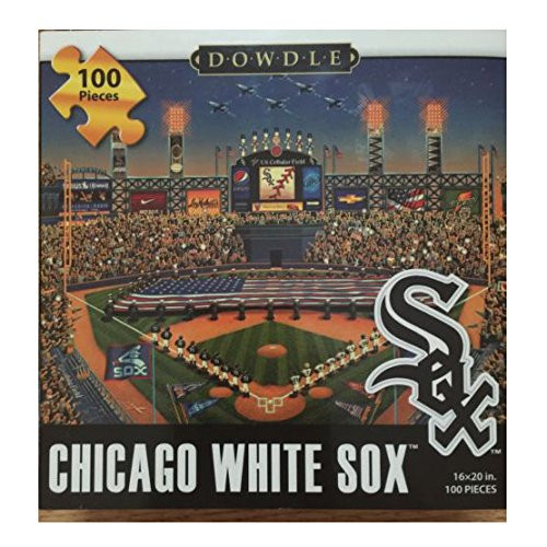Dowdle Folk Art Chicago White Sox Puzzle (100 Piece) Dowdle Folk Art Chicago White Sox Puzzle (100 Piece)